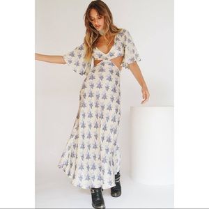 VERGE GIRL Cut out Midi Dress